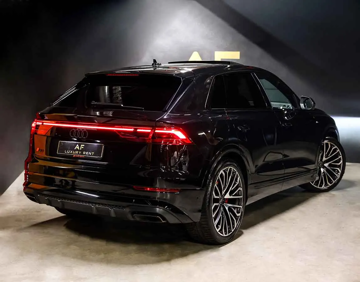 Luxury Car Rental Audi Q8 - AF Group