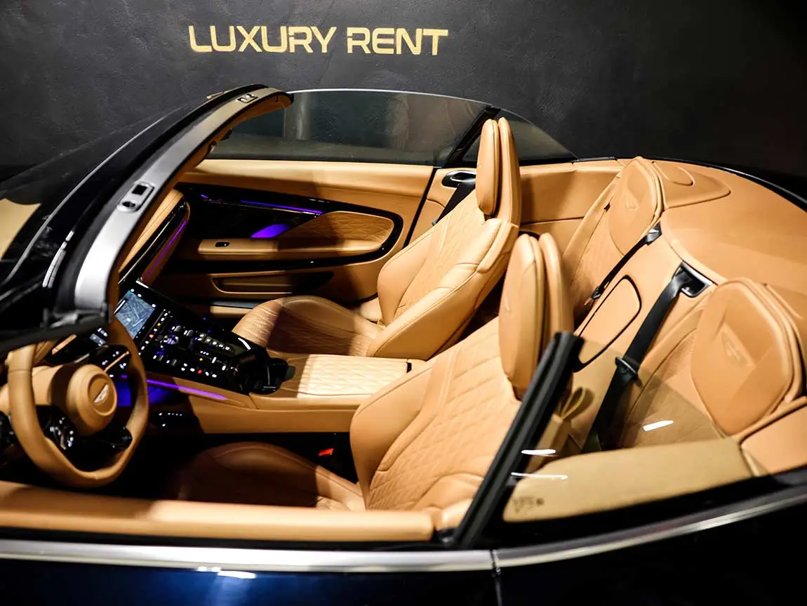 Luxury Car Rental Aston Martin DB12 Volante - AF Group