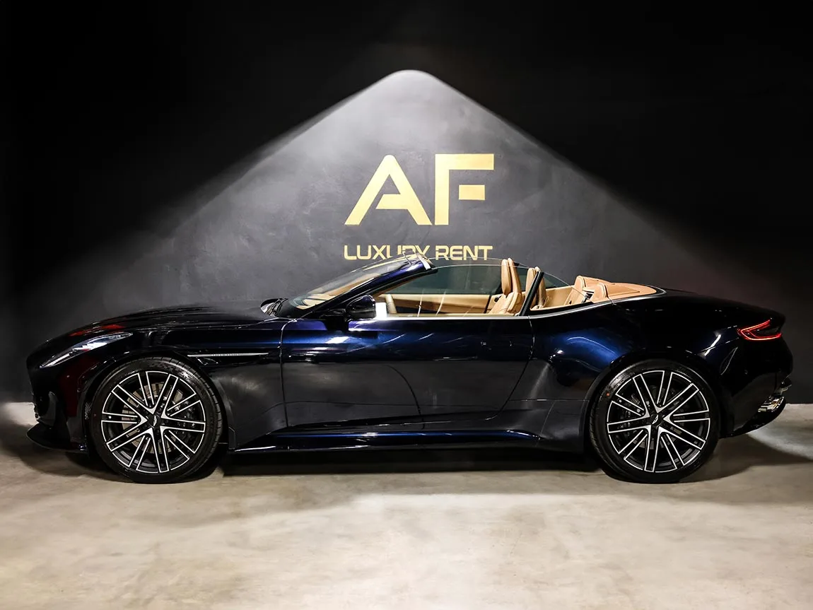 Luxury Car Rental Aston Martin DB12 Volante - AF Group