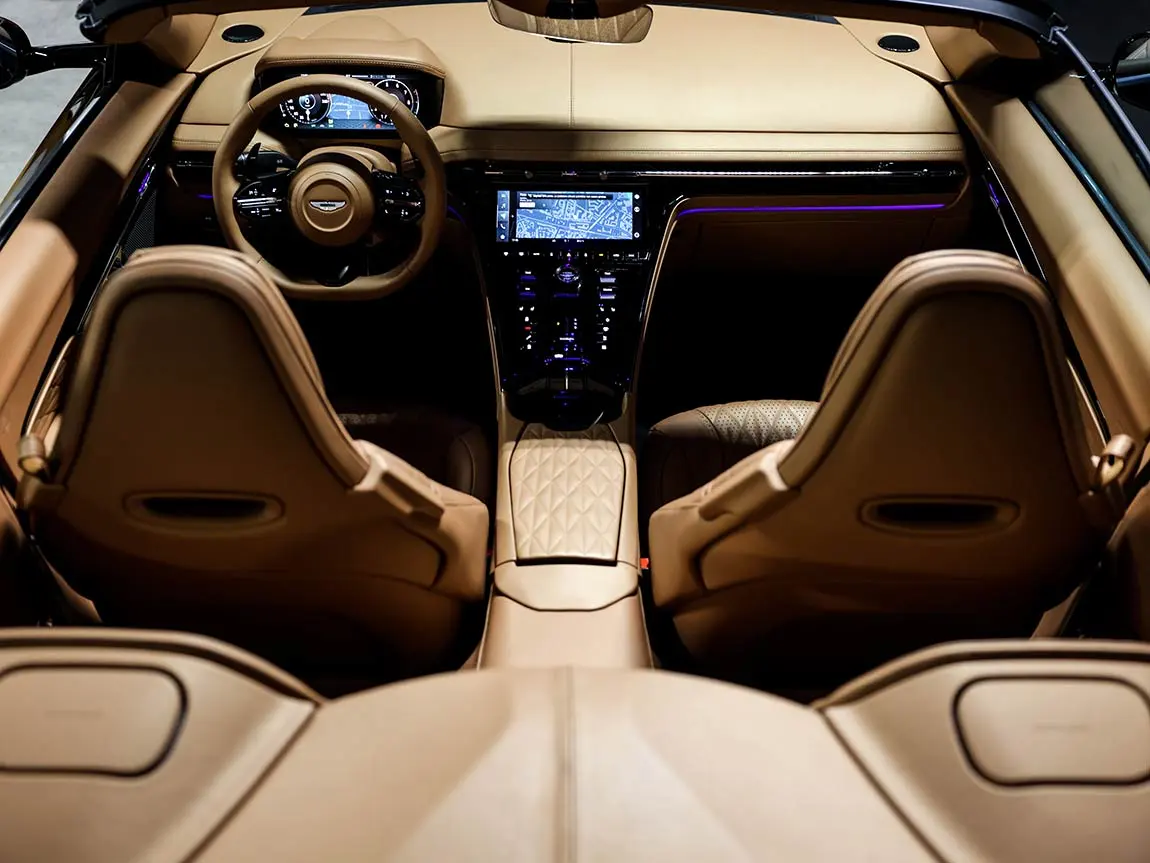 Luxury Car Rental Aston Martin DB12 Volante - AF Group
