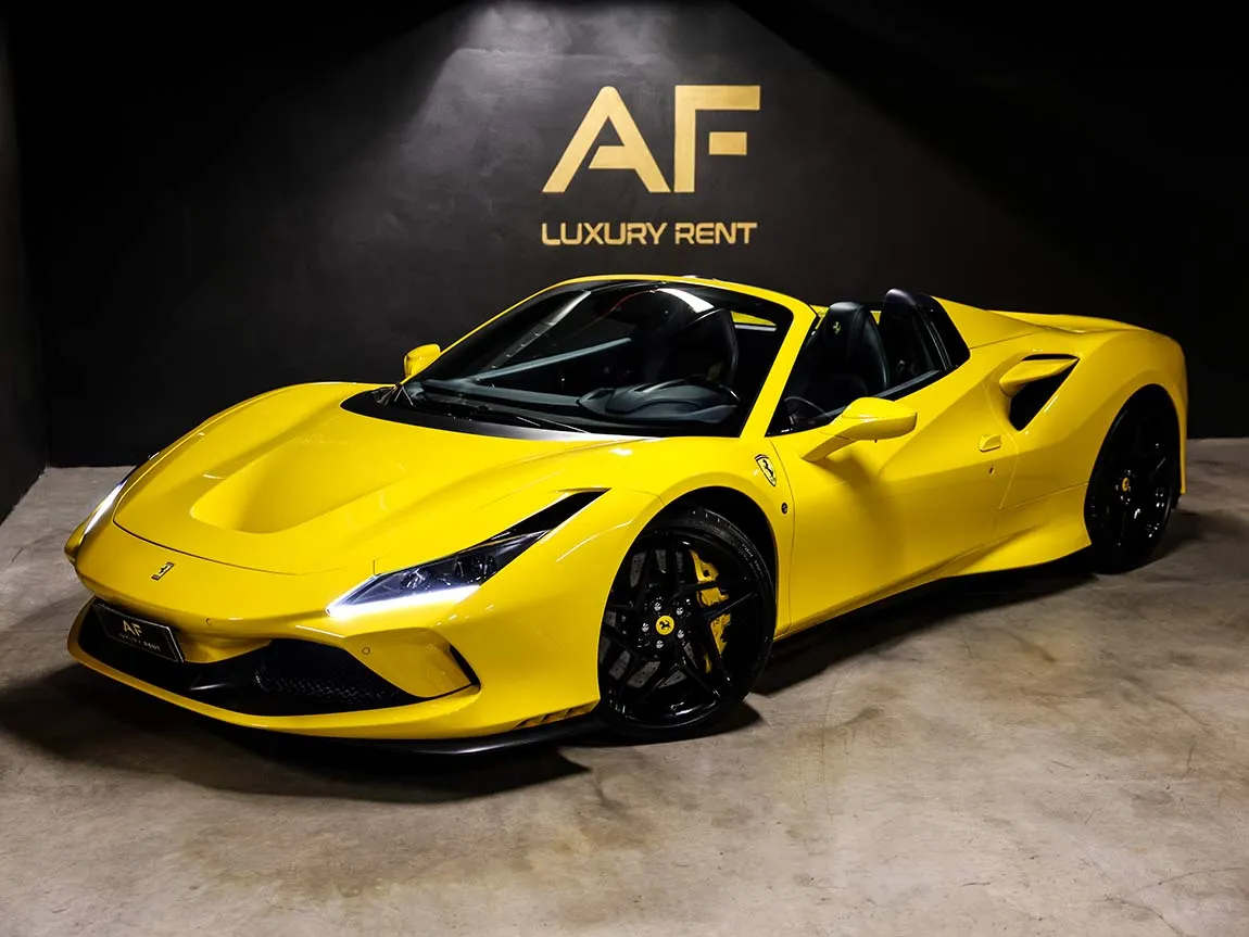 Luxury Car Rental Ferrari F8 Spider - AF Group