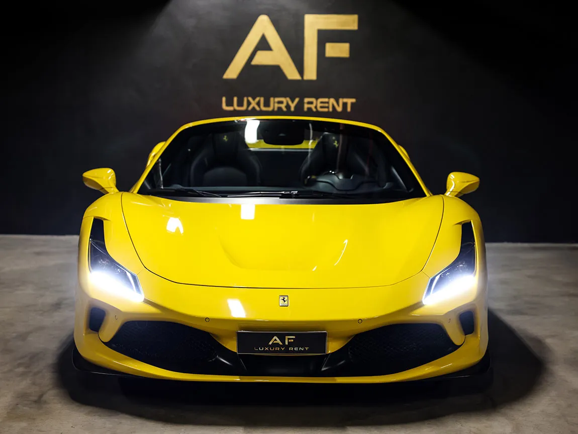 Luxury Car Rental Ferrari F8 Spider - AF Group