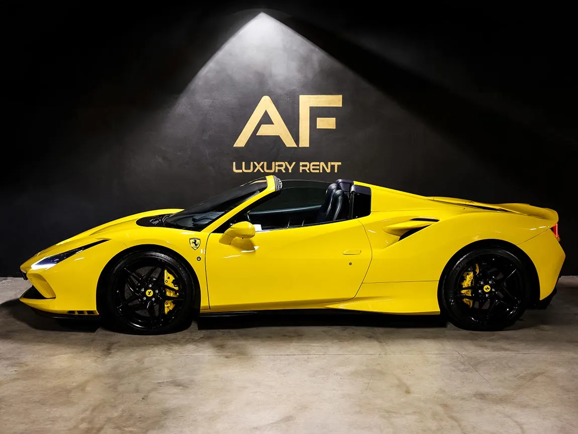 Luxury Car Rental Ferrari F8 Spider - AF Group