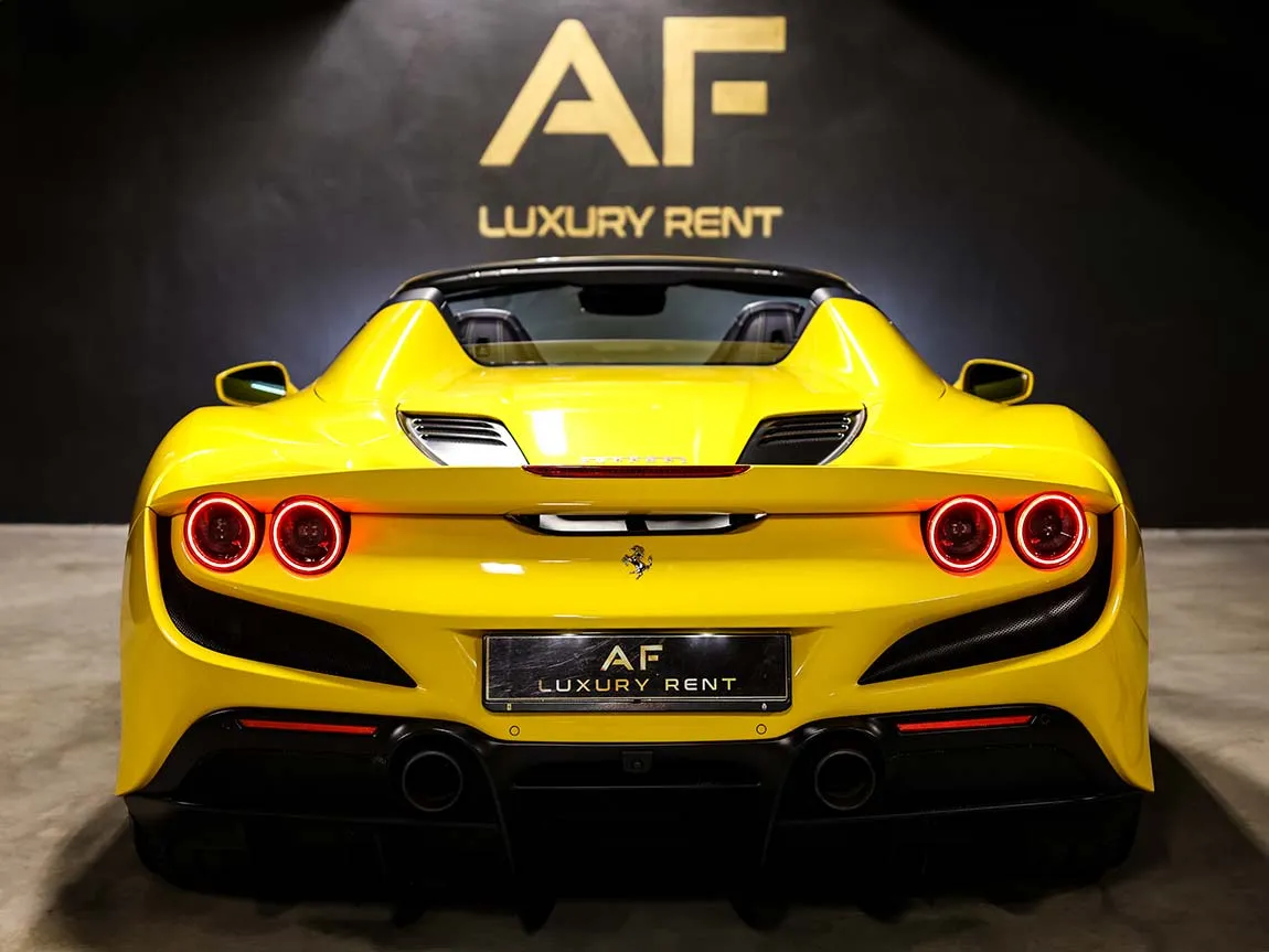 Luxury Car Rental Ferrari F8 Spider - AF Group
