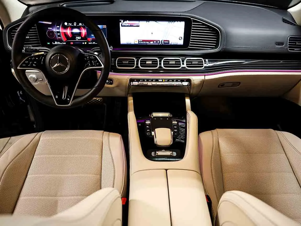 Luxury Car Rental Mercedes GLE 300 7 Seats - AF Group