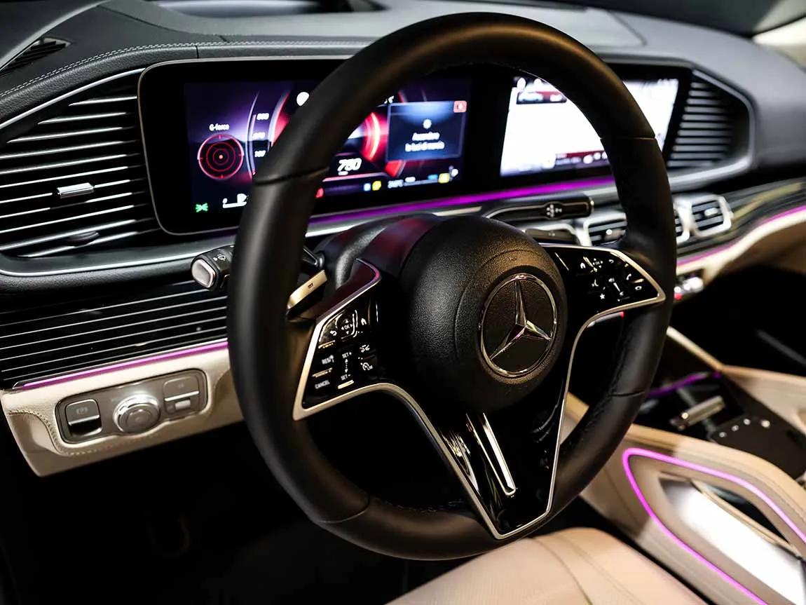 Luxury Car Rental Mercedes GLE 300 7 Seats - AF Group