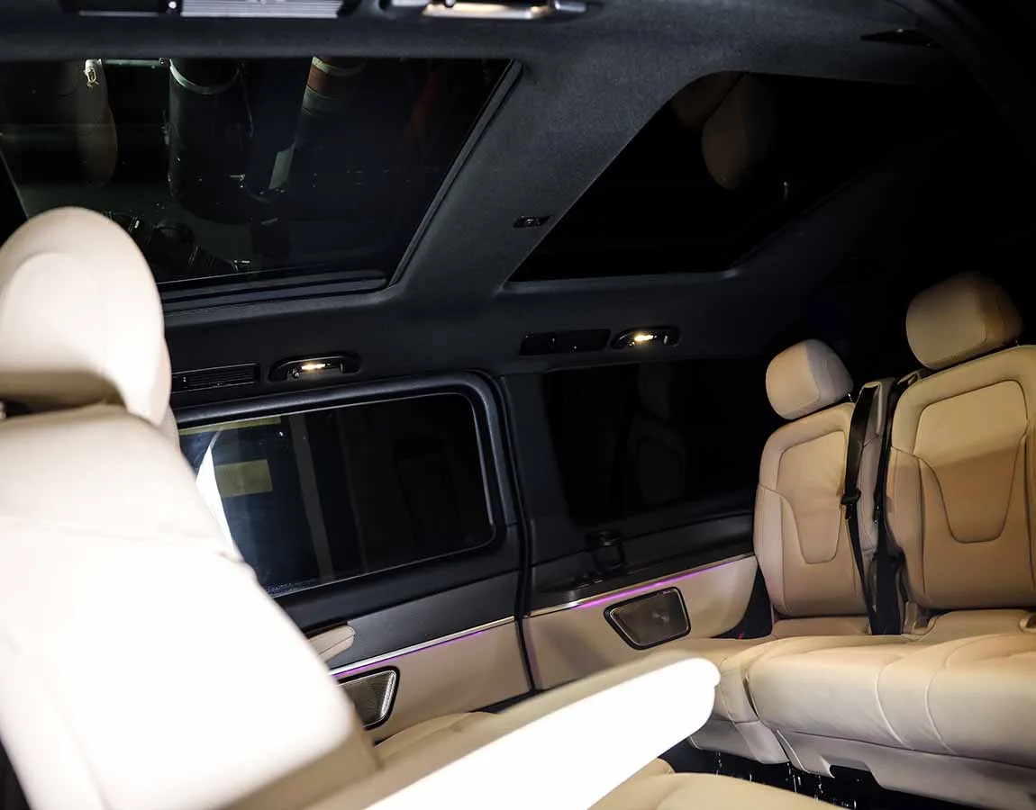 Luxury Car Rental Mercedes V 300 d 4Matic - AF Group