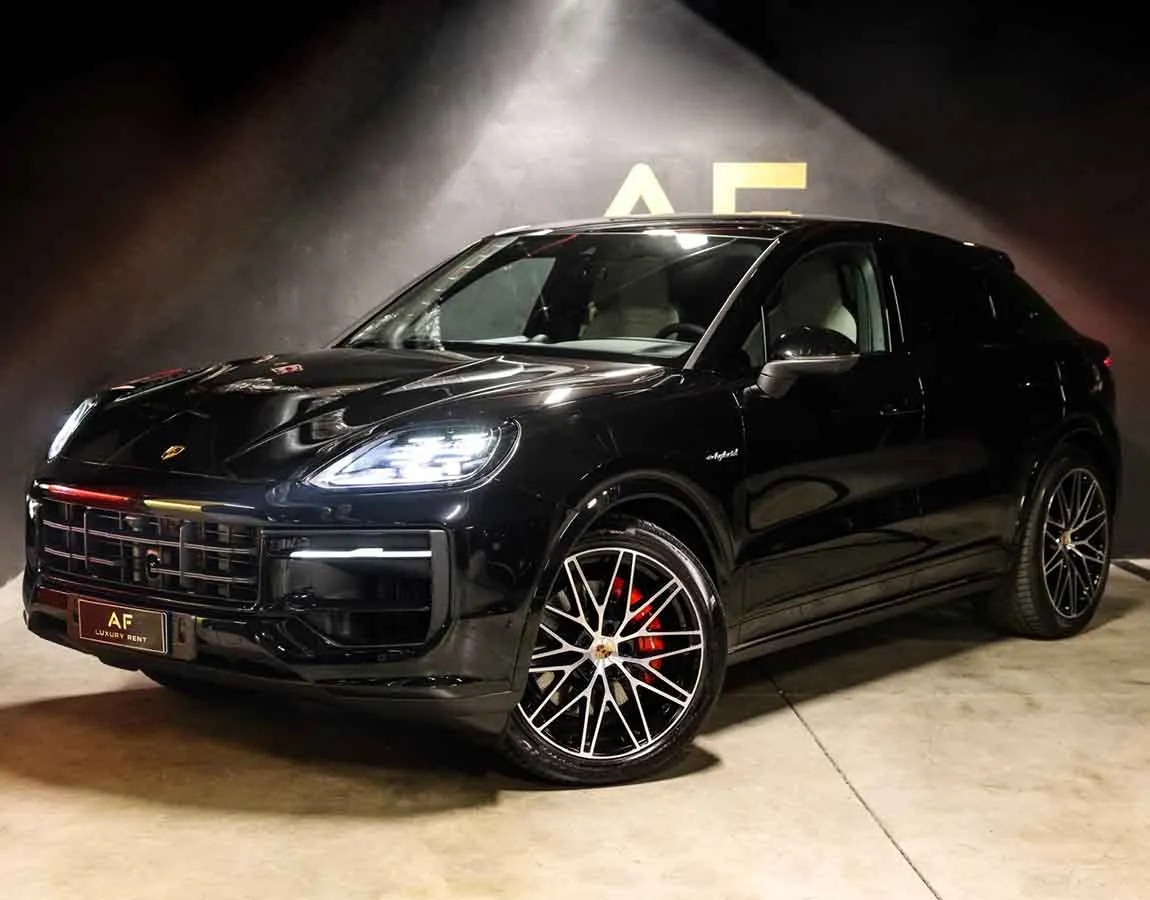 Luxury Car Rental Porsche Cayenne E-Hybrid Coupè - AF Group