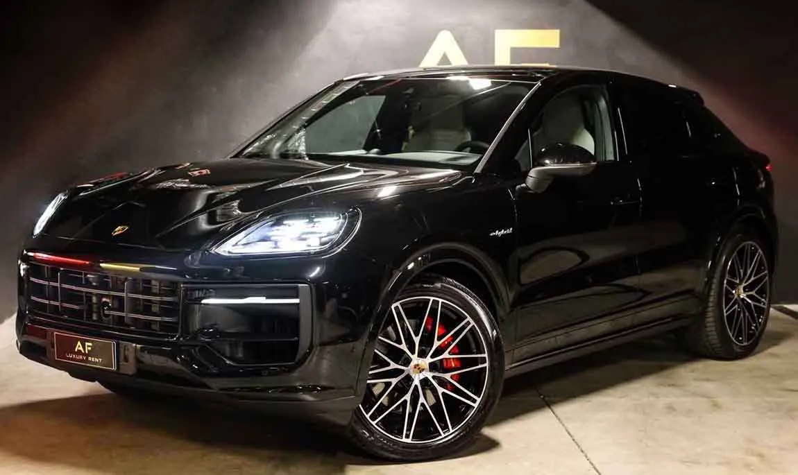 Luxury Car Rental Porsche Cayenne E-Hybrid Coupè - AF Group