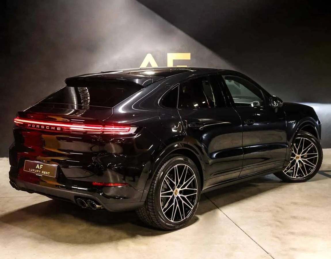 Luxury Car Rental Porsche Cayenne E-Hybrid Coupè - AF Group