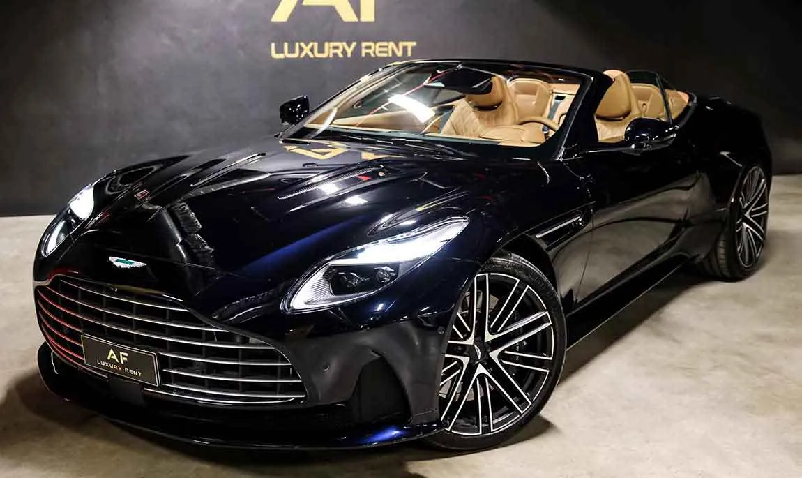Luxury Car Rental Aston Martin DB12 Volante - AF Group