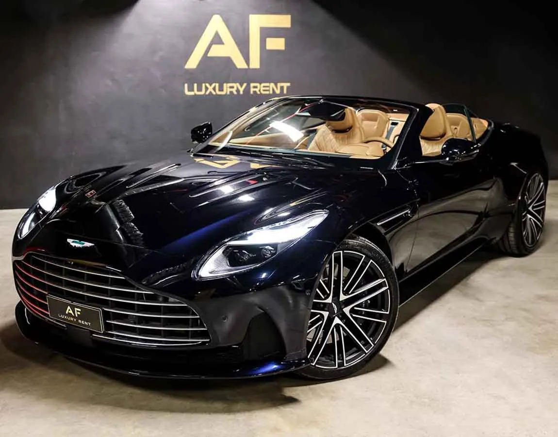 Luxury Car Rental Aston Martin DB12 Volante - AF Group