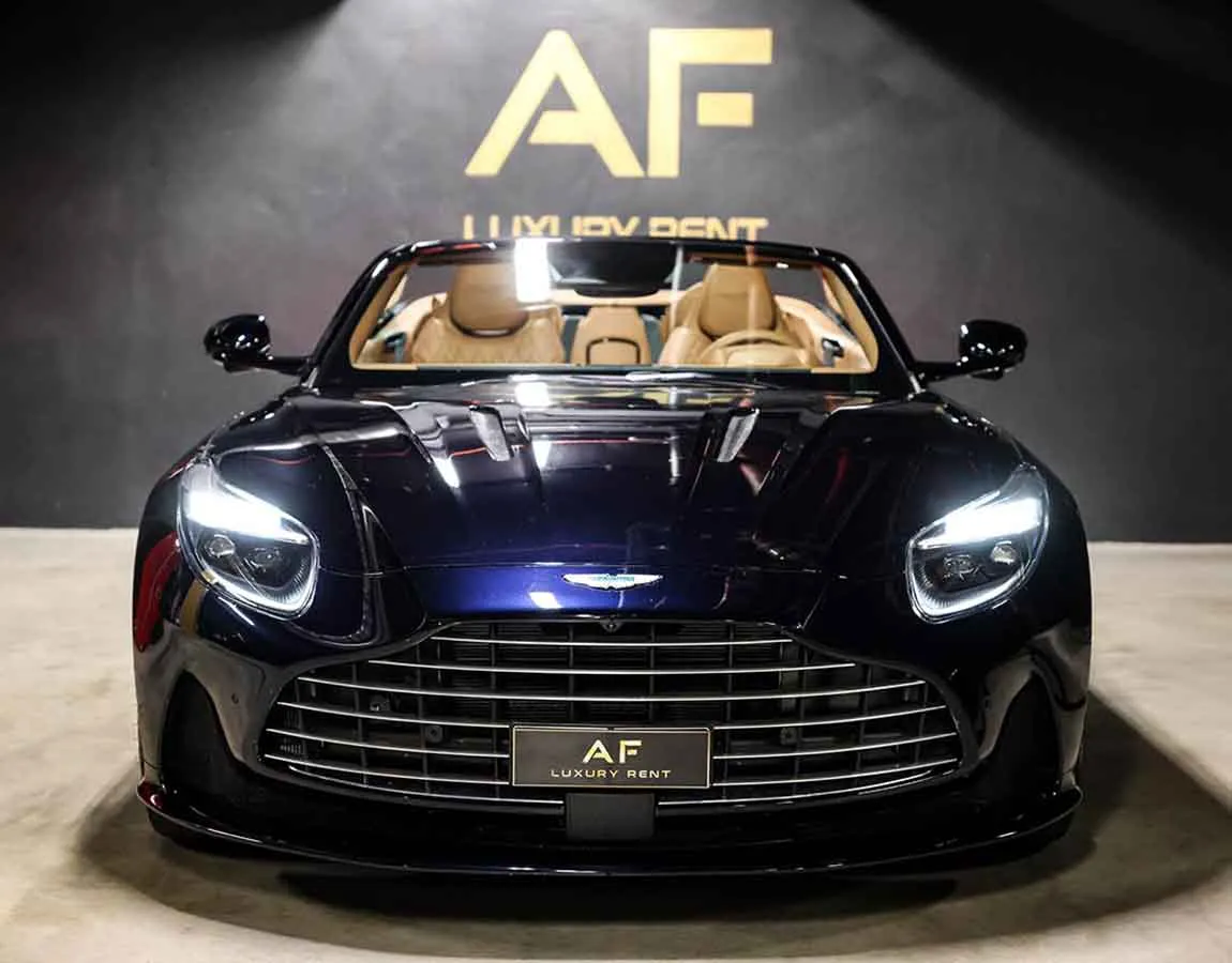 Luxury Car Rental Aston Martin DB12 Volante - AF Group