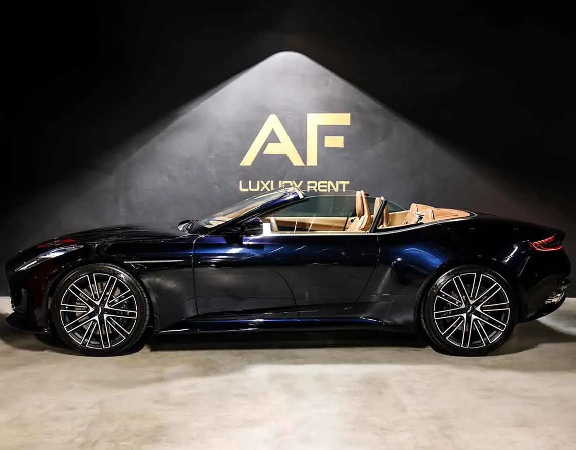 Luxury Car Rental Aston Martin DB12 Volante - AF Group