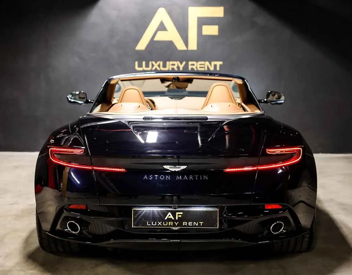 Luxury Car Rental Aston Martin DB12 Volante - AF Group