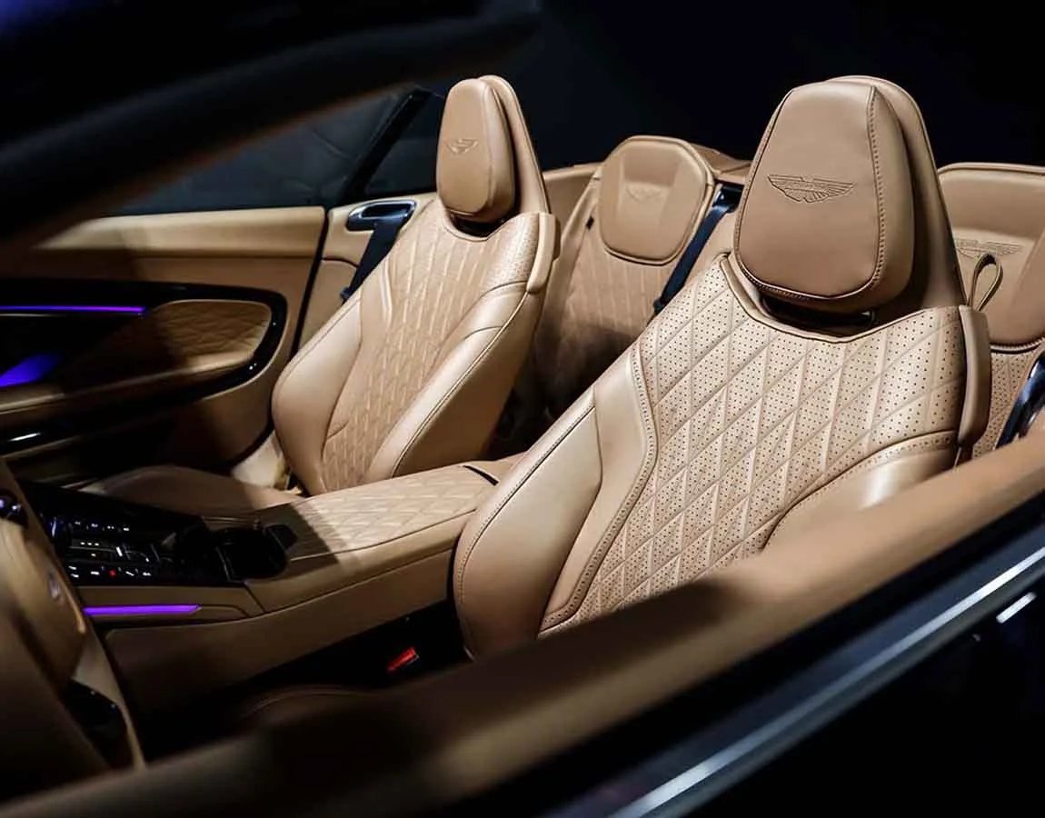 Luxury Car Rental Aston Martin DB12 Volante - AF Group