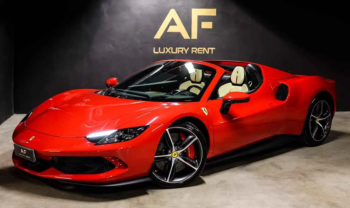 Luxury Car Rental Ferrari 296 GTS - AF Group