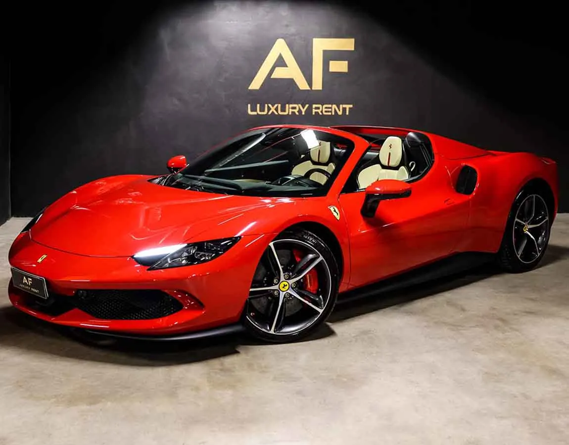 Luxury Car Rental Ferrari 296 GTS - AF Group