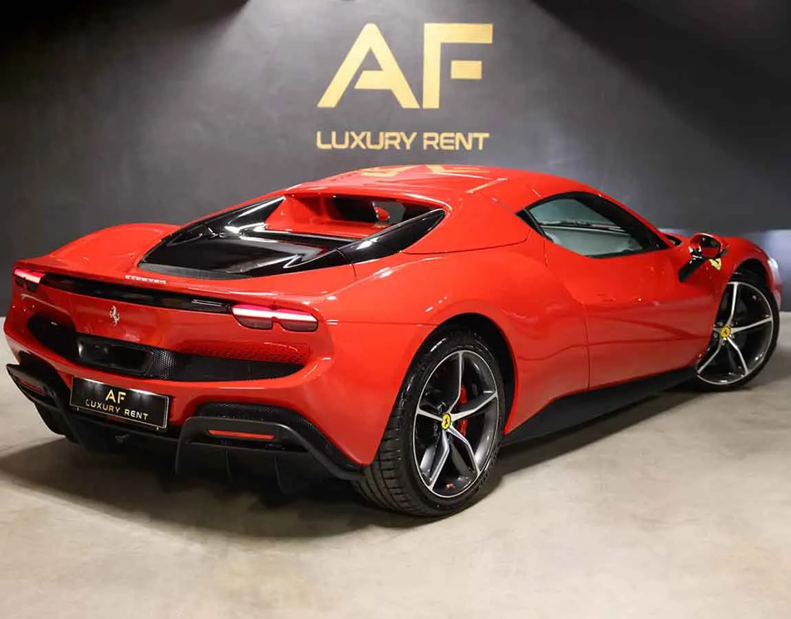 Luxury Car Rental Ferrari 296 GTS - AF Group