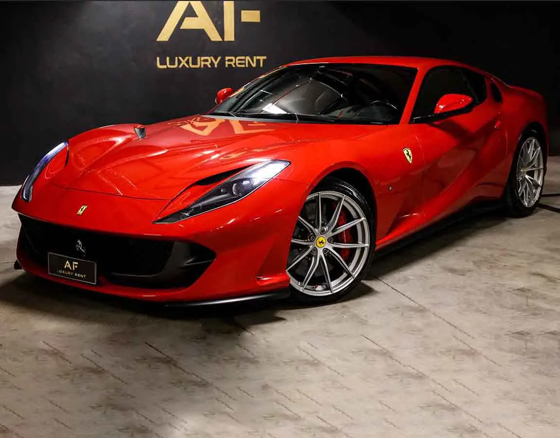Luxury Car Rental Ferrari 812 Superfast - AF Group