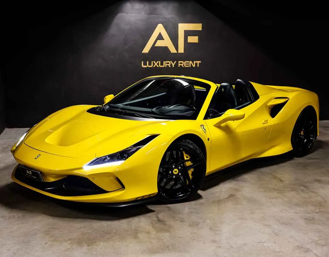 Luxury Car Rental Ferrari F8 Spider - AF Group