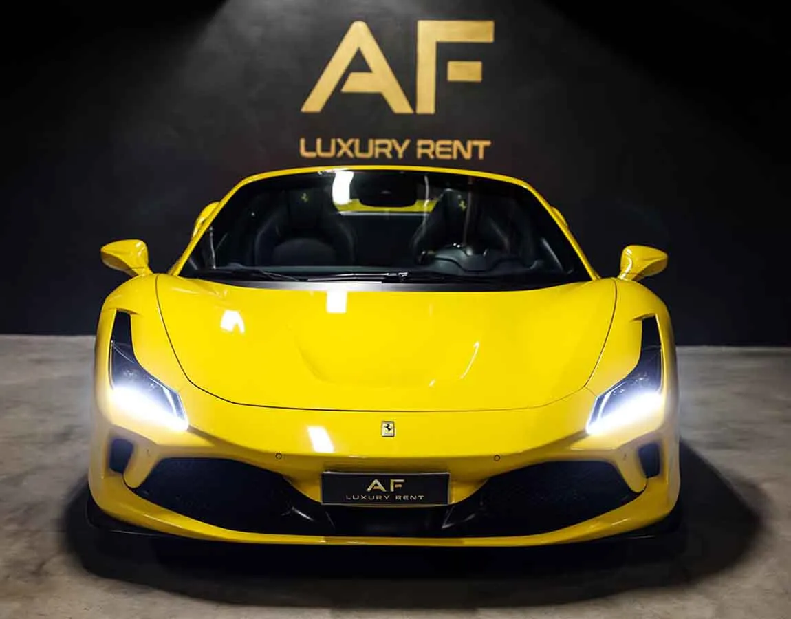 Luxury Car Rental Ferrari F8 Spider - AF Group