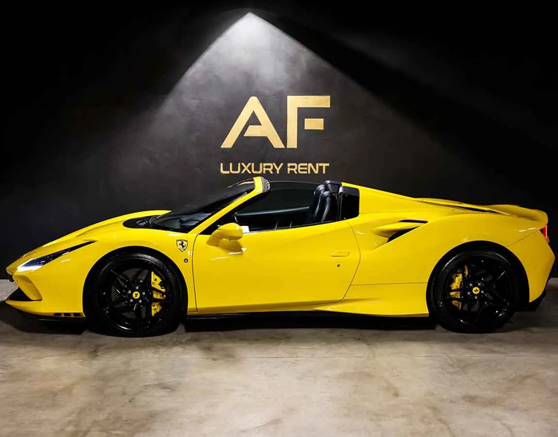 Luxury Car Rental Ferrari F8 Spider - AF Group
