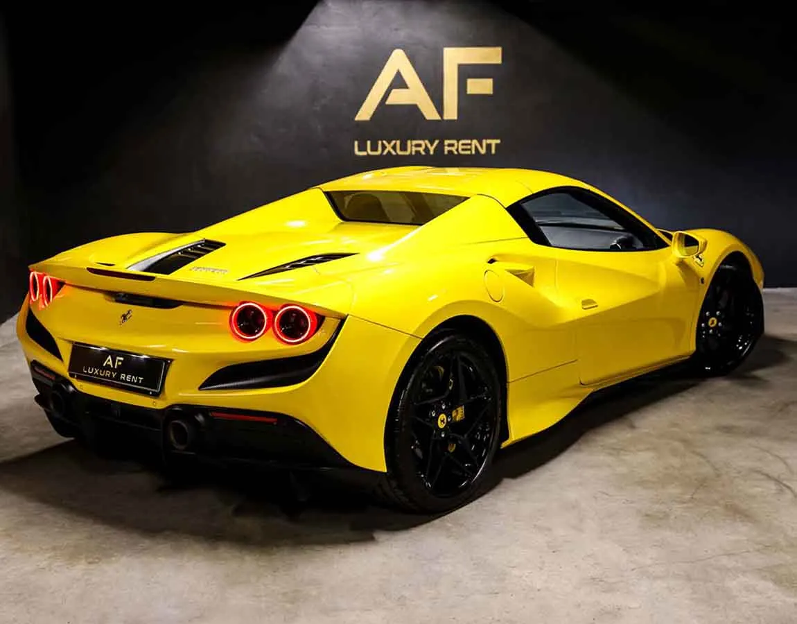 Luxury Car Rental Ferrari F8 Spider - AF Group