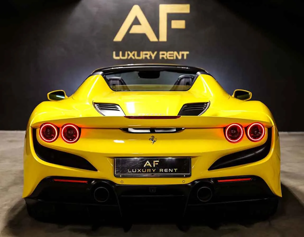 Luxury Car Rental Ferrari F8 Spider - AF Group