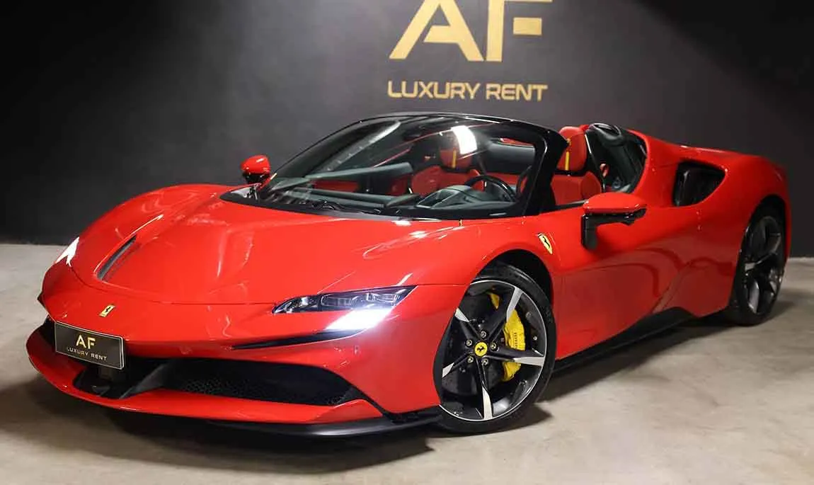 Luxury Car Rental Ferrari SF90 Spider - AF Group