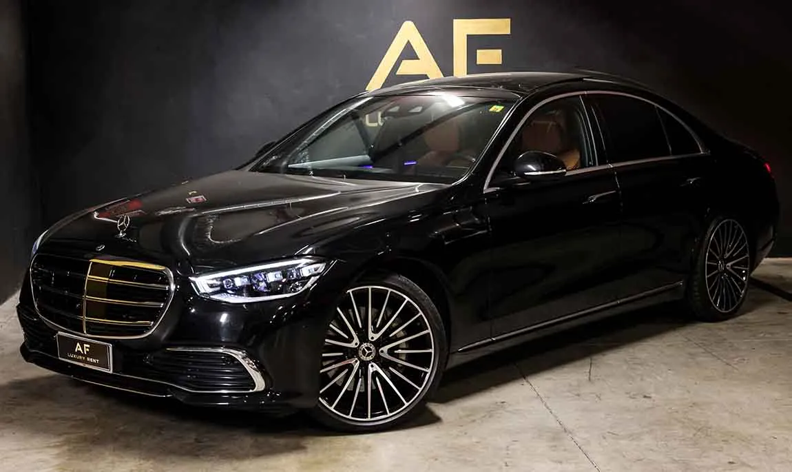 Luxury Car Rental Mercedes S 350 d 4Matic - AF Group