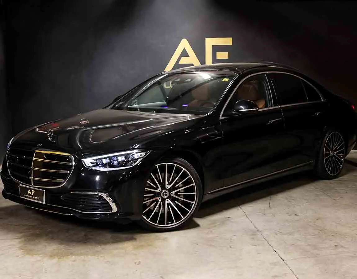 Luxury Car Rental Mercedes S 350 d 4Matic - AF Group