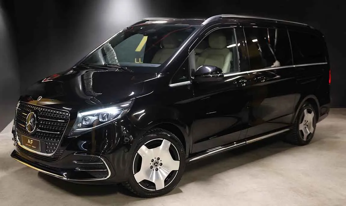 Luxury Car Rental Mercedes V 300 d 4Matic - AF Group