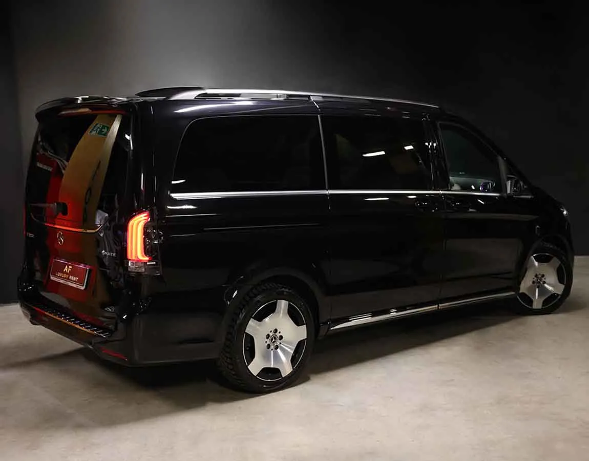 Luxury Car Rental Mercedes V 300 d 4Matic - AF Group