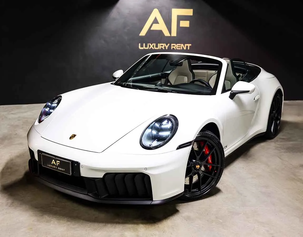 Luxury Car Rental Porsche 911 Carrera 4 GTS Cabrio - AF Group