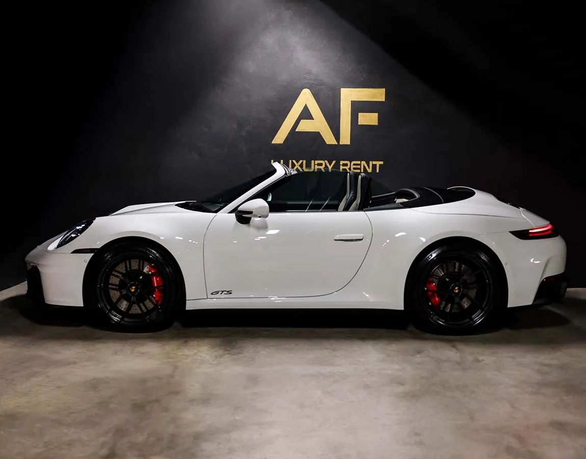 Luxury Car Rental Porsche 911 Carrera 4 GTS Cabrio - AF Group