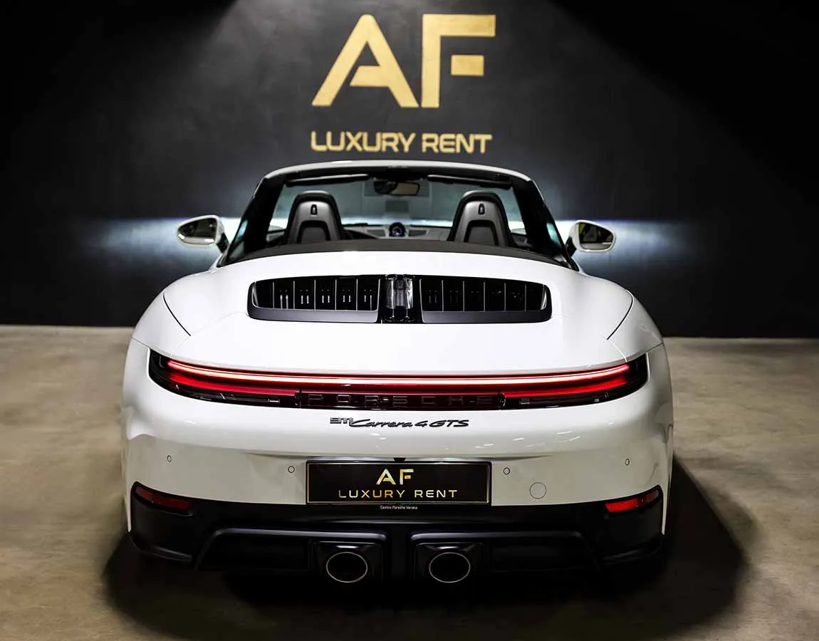 Luxury Car Rental Porsche 911 Carrera 4 GTS Cabrio - AF Group