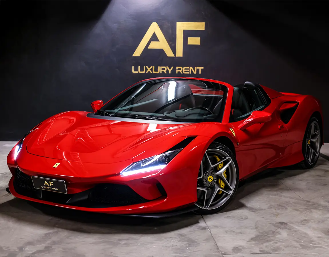 Luxury Car Rental Ferrari F8 Spider - AF Group