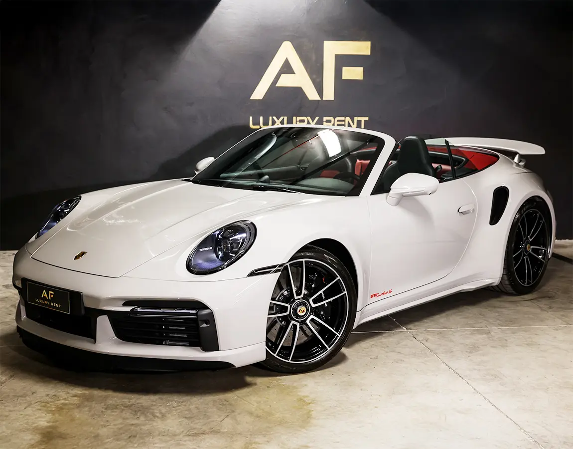 Luxury Car Rental Porsche 911 Turbo S Cabrio - AF Group