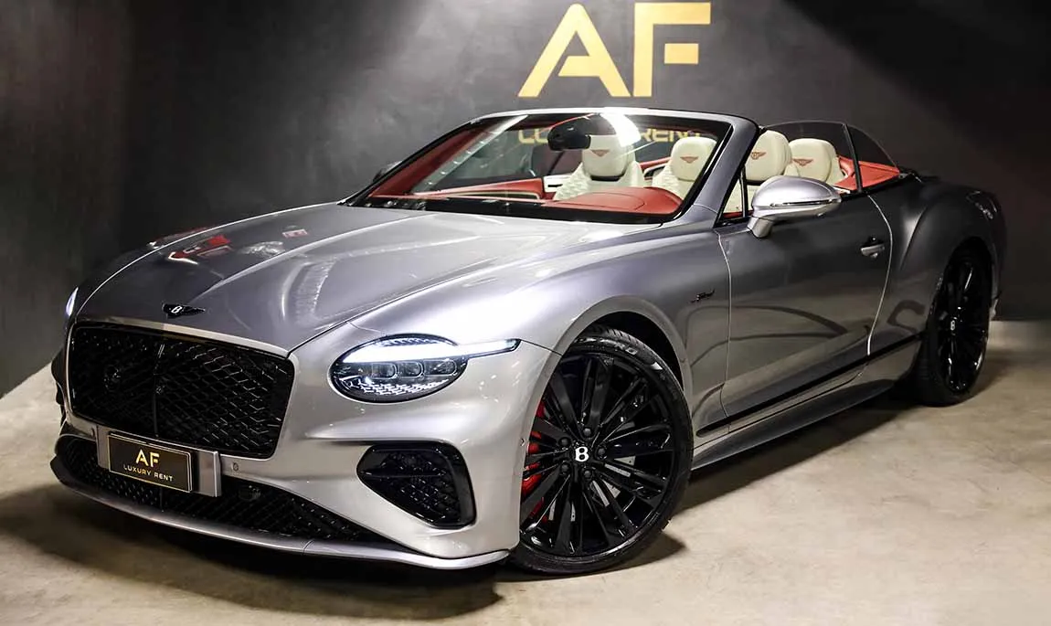 Luxury Car Rental Bentley Continental GTC Hybrid - AF Group