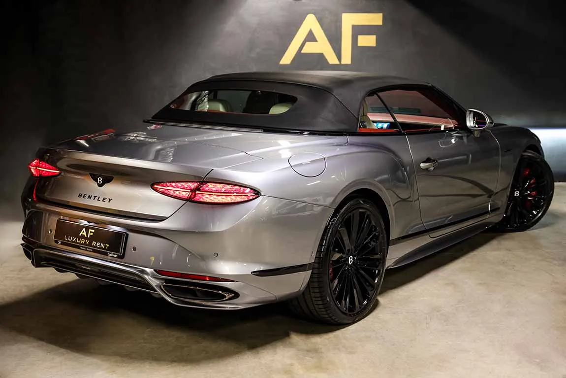 Luxury Car Rental Bentley Continental GTC Hybrid - AF Group