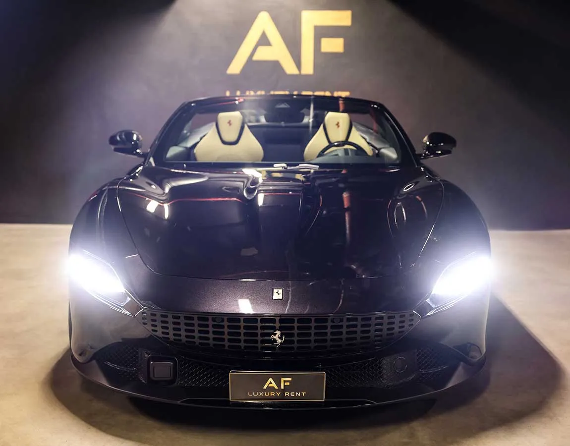 Luxury Car Rental Ferrari Roma Spider - AF Group